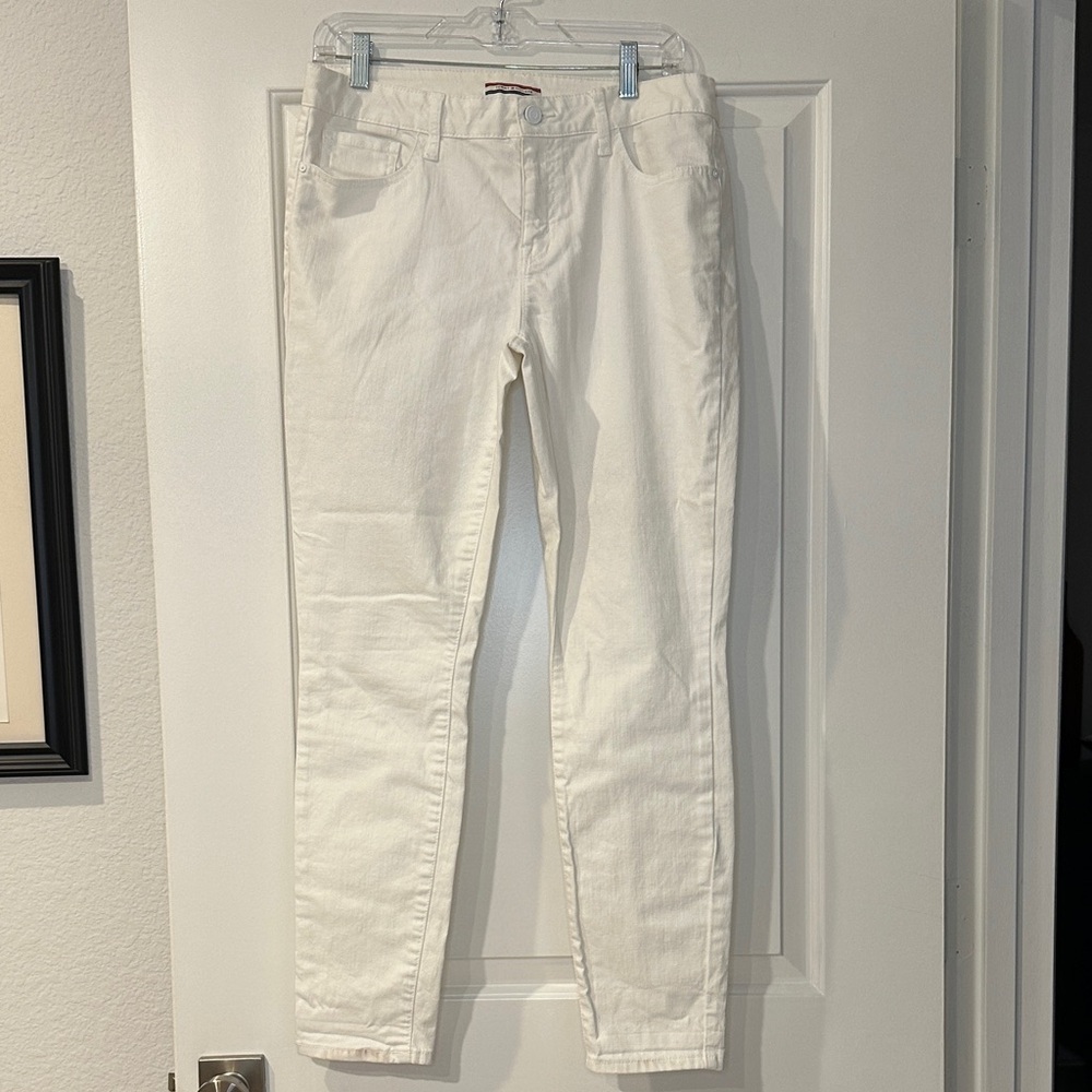 Tommy Hilfinger Women's White Slim Jeans 10